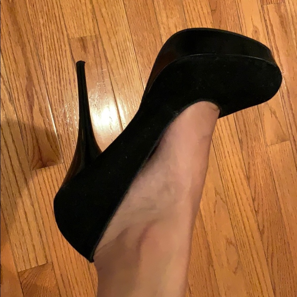 High Platform Stiletto Pumps